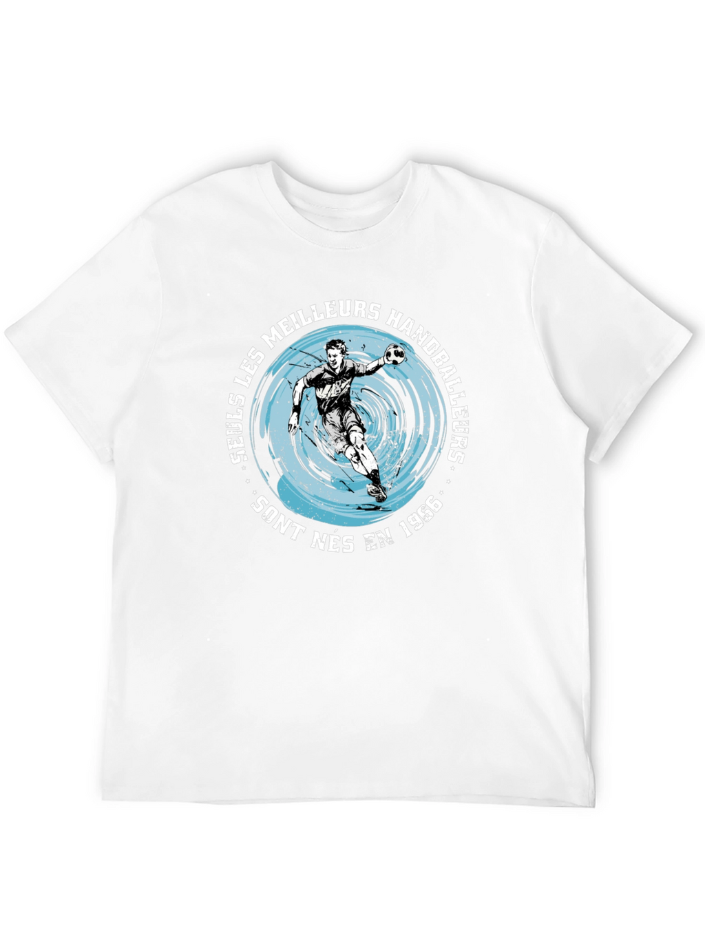 Handball Player Graphic T-Shirt - Born in 1966