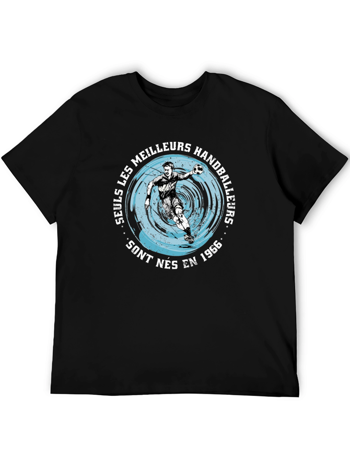 Handball Player Graphic T-Shirt - Born in 1966