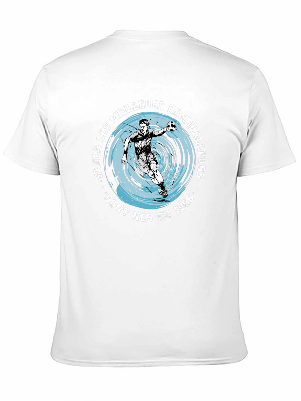 Handball Player Graphic T-Shirt - Born in 1966