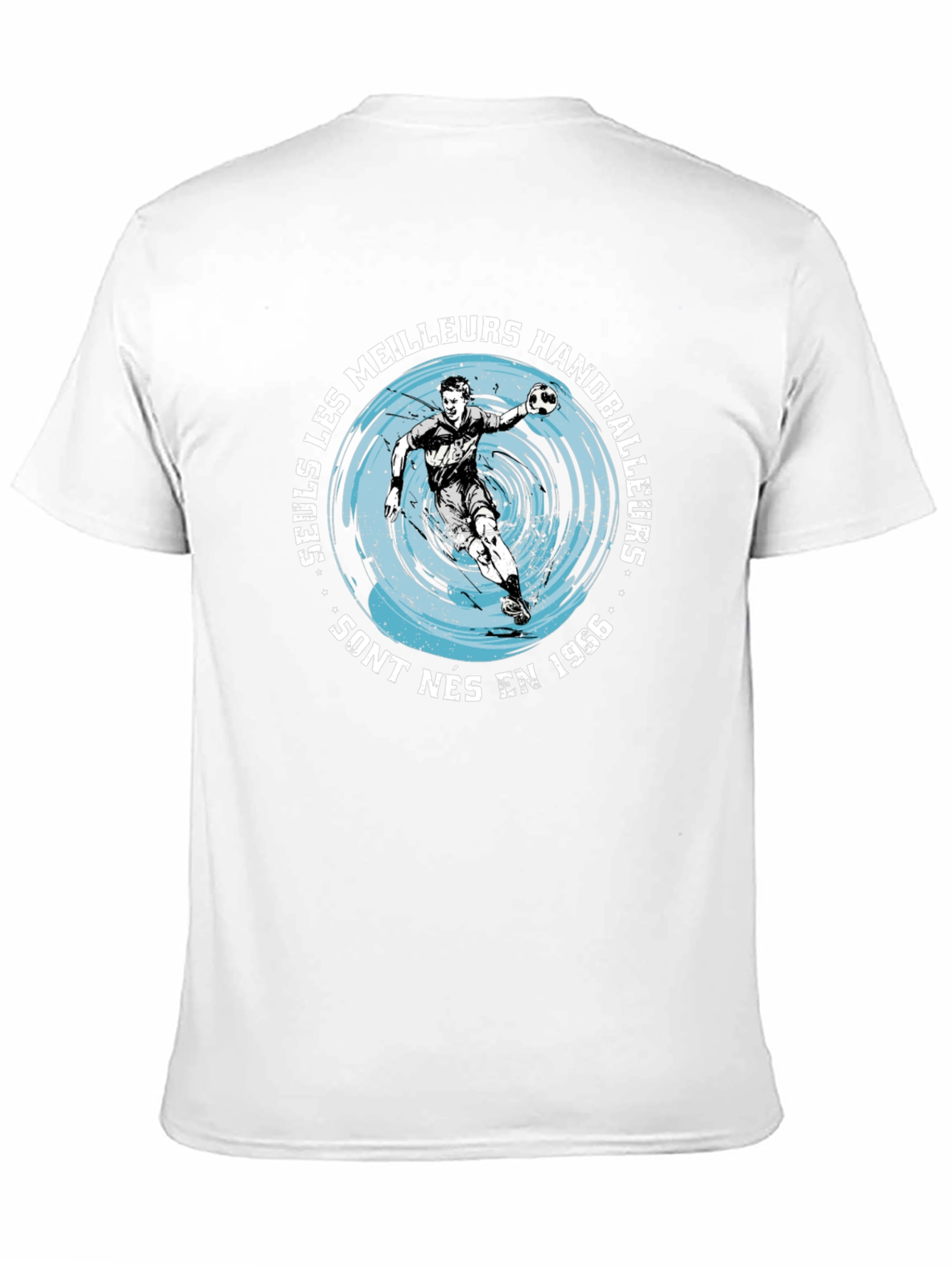 Handball Player Graphic T-Shirt - Born in 1966