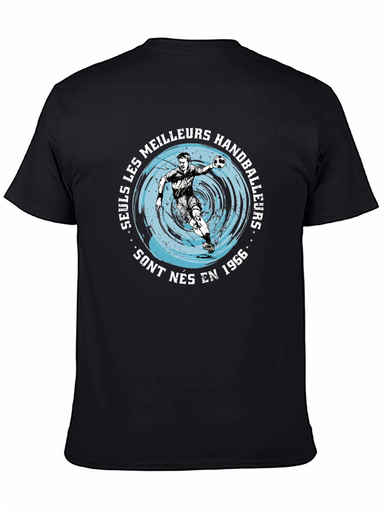 Handball Player Graphic T-Shirt - Born in 1966