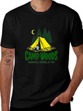 Camp Woods Graphic Tee - Memories Friends Fun!