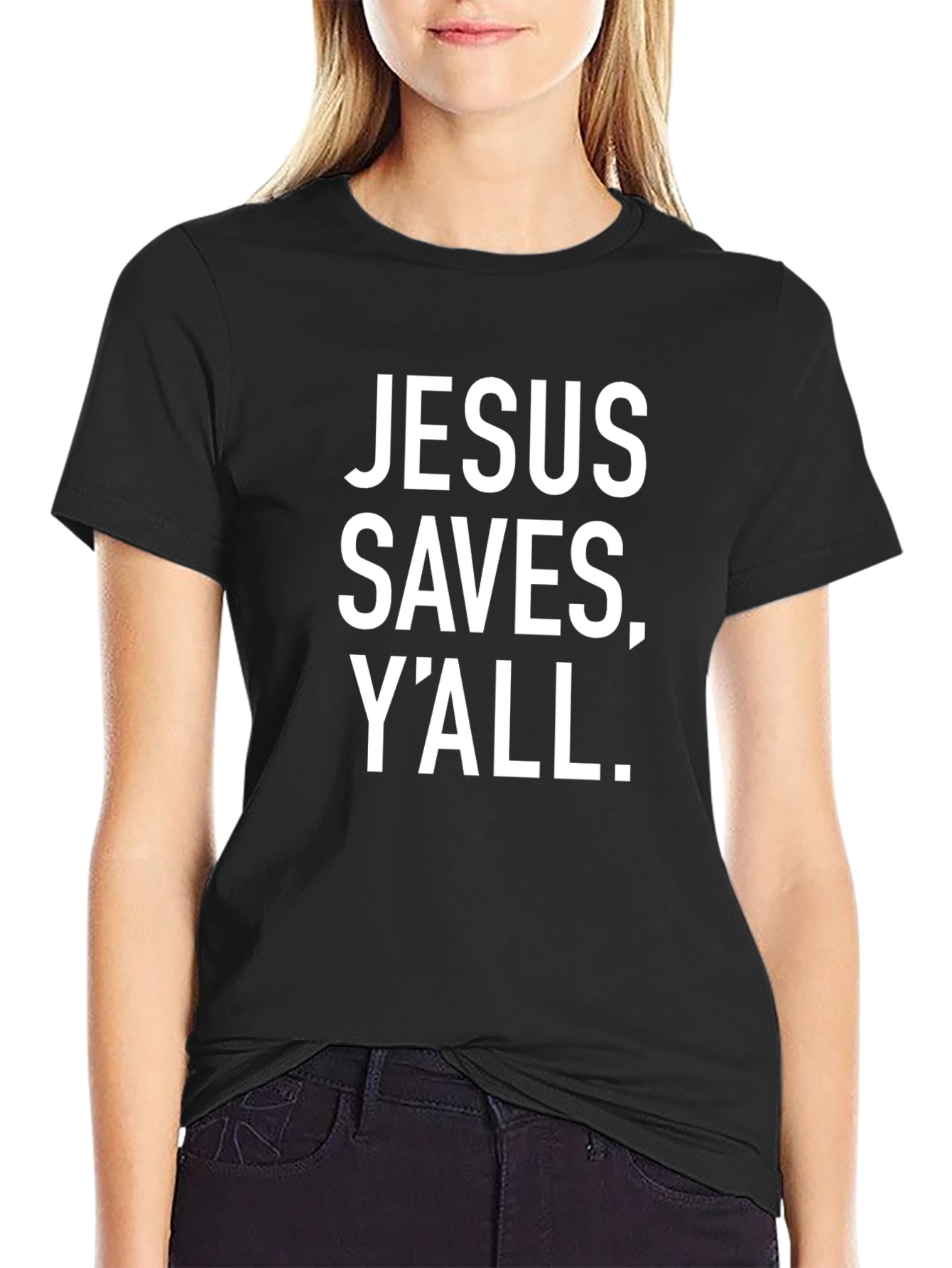 Jesus Saves Yall T-Shirt - Unisex Christian Tee