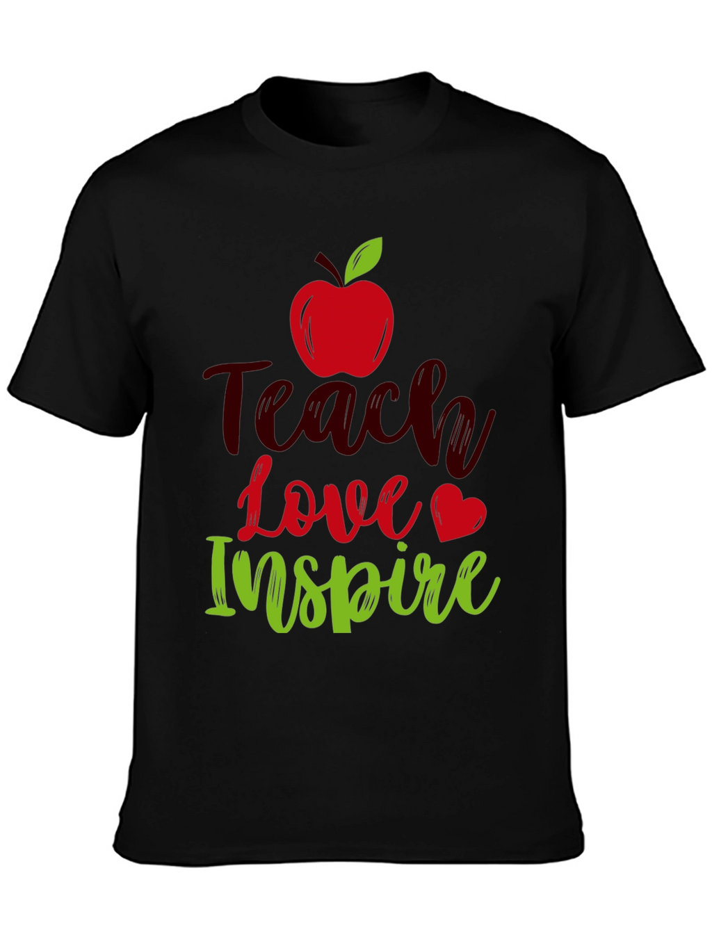 Teach Love Inspire T-Shirt Teacher Appreciation Gift