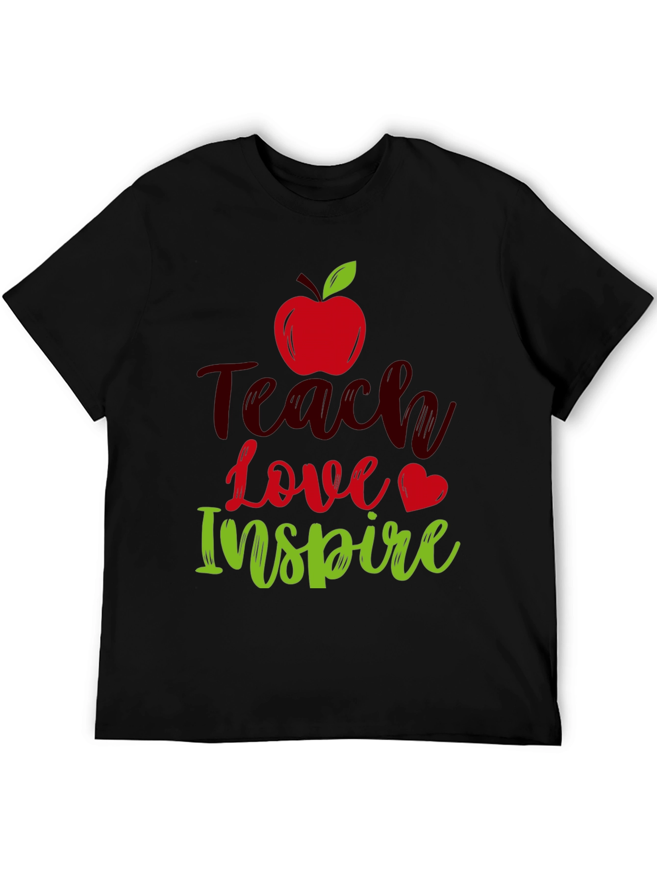 Teach Love Inspire T-Shirt Teacher Appreciation Gift