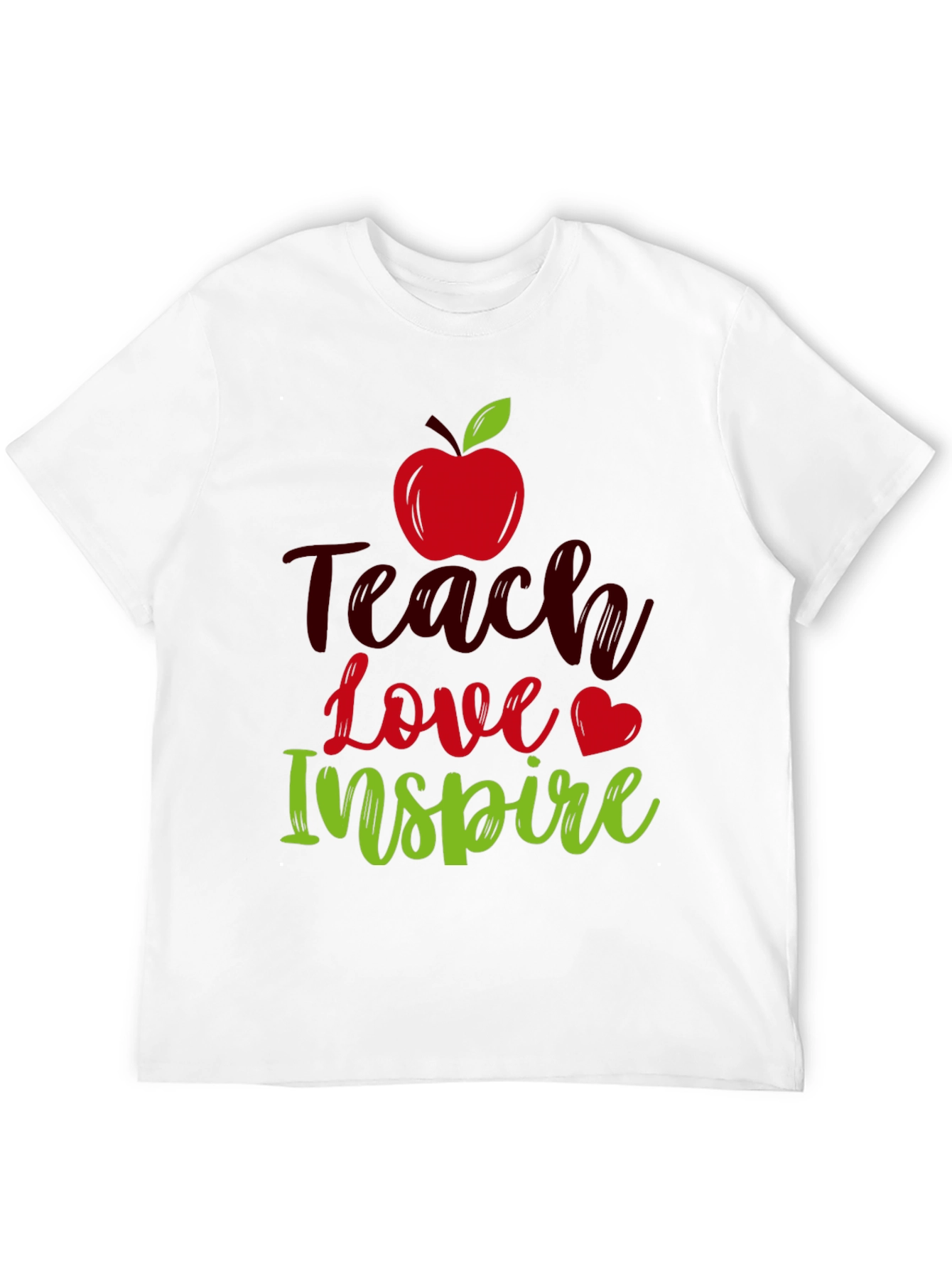 Teach Love Inspire T-Shirt Teacher Appreciation Gift