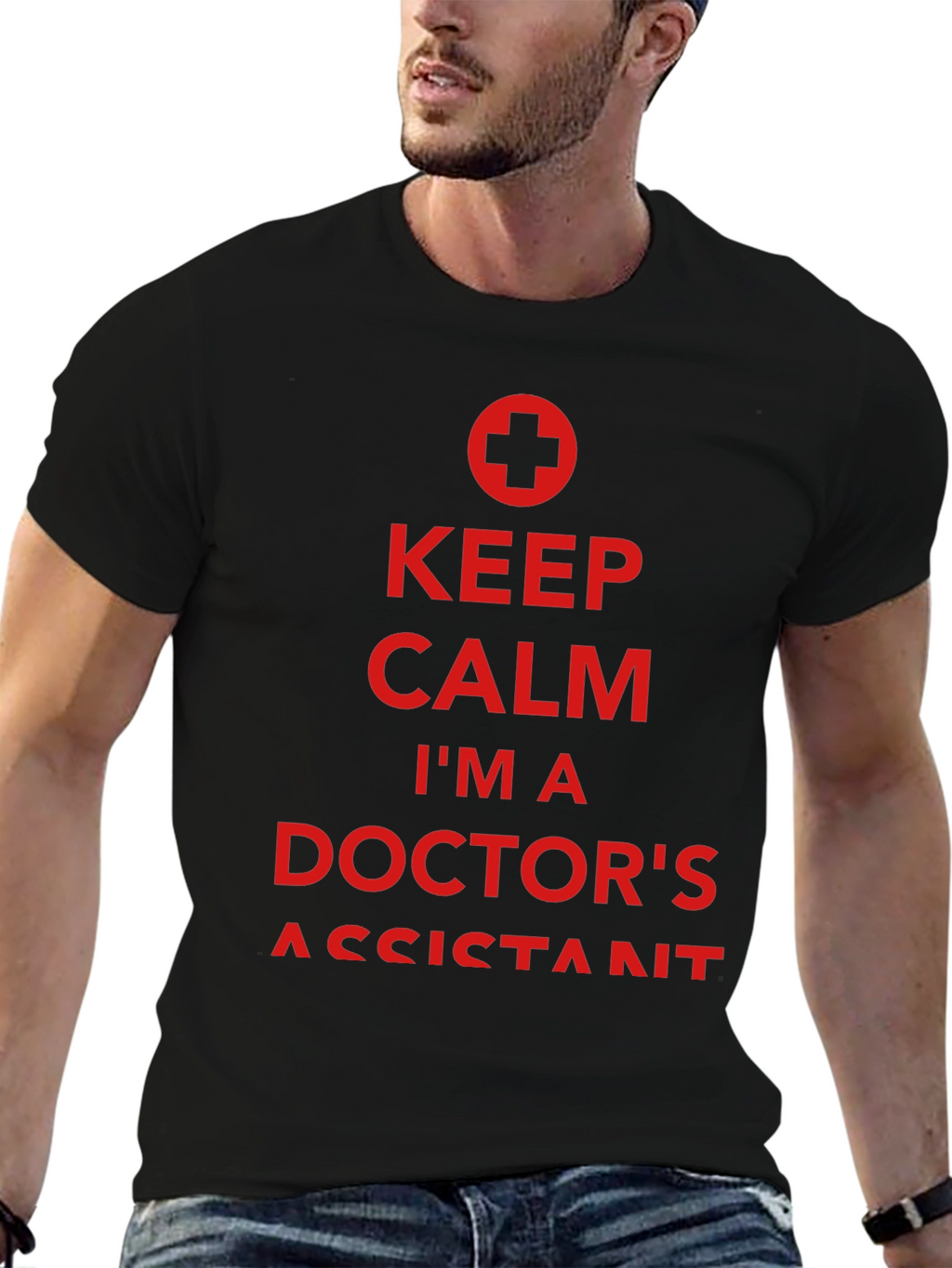 Keep Calm Doctors Assistant Tee