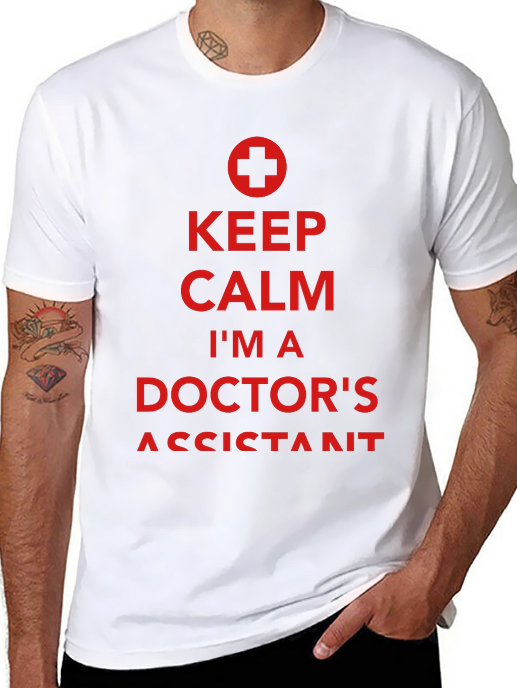 Keep Calm Doctors Assistant Tee