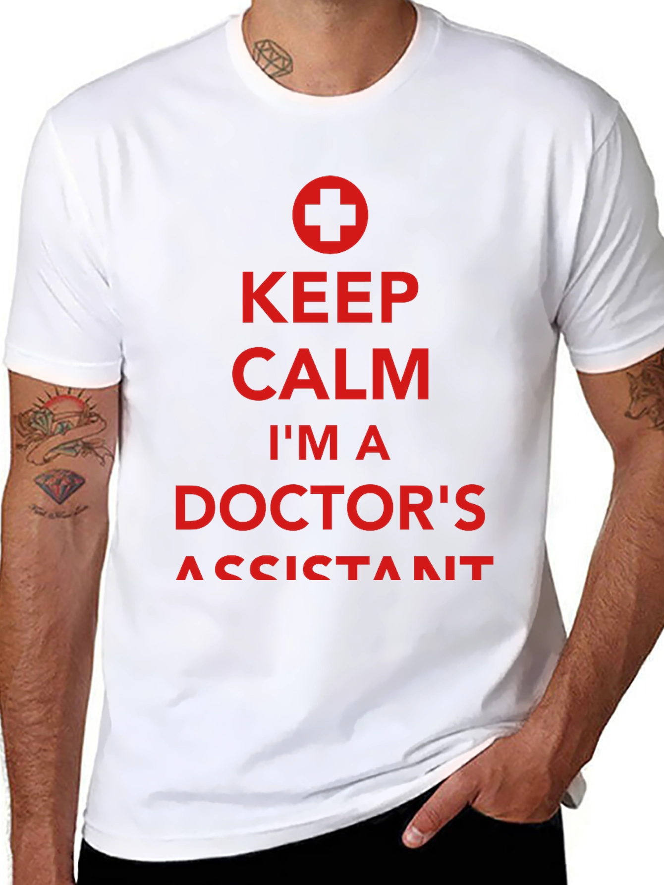 Keep Calm Doctors Assistant Tee