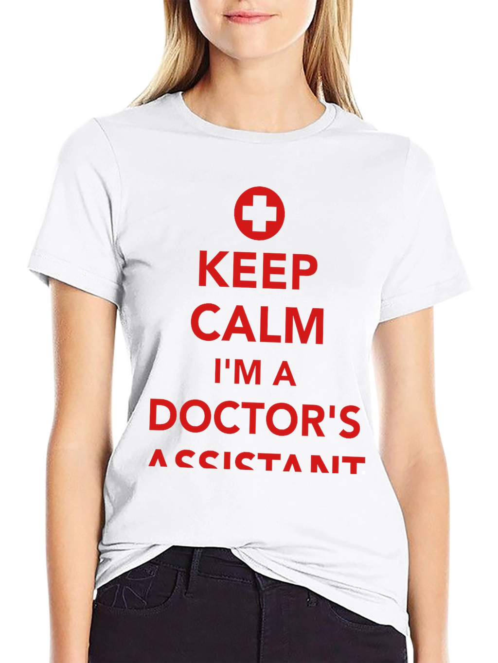 Keep Calm Doctors Assistant Tee