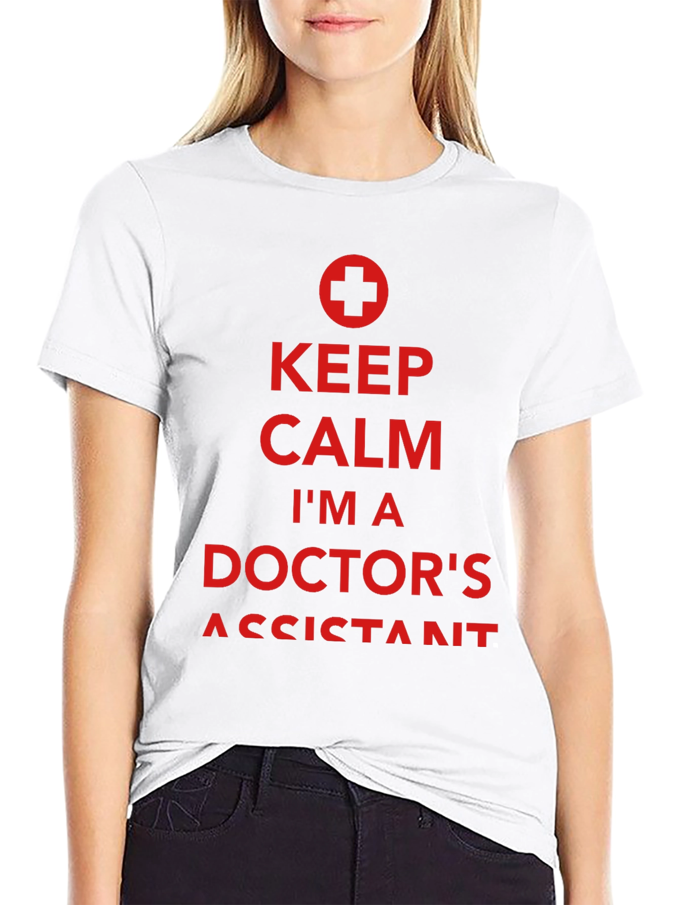 Keep Calm Doctors Assistant Tee