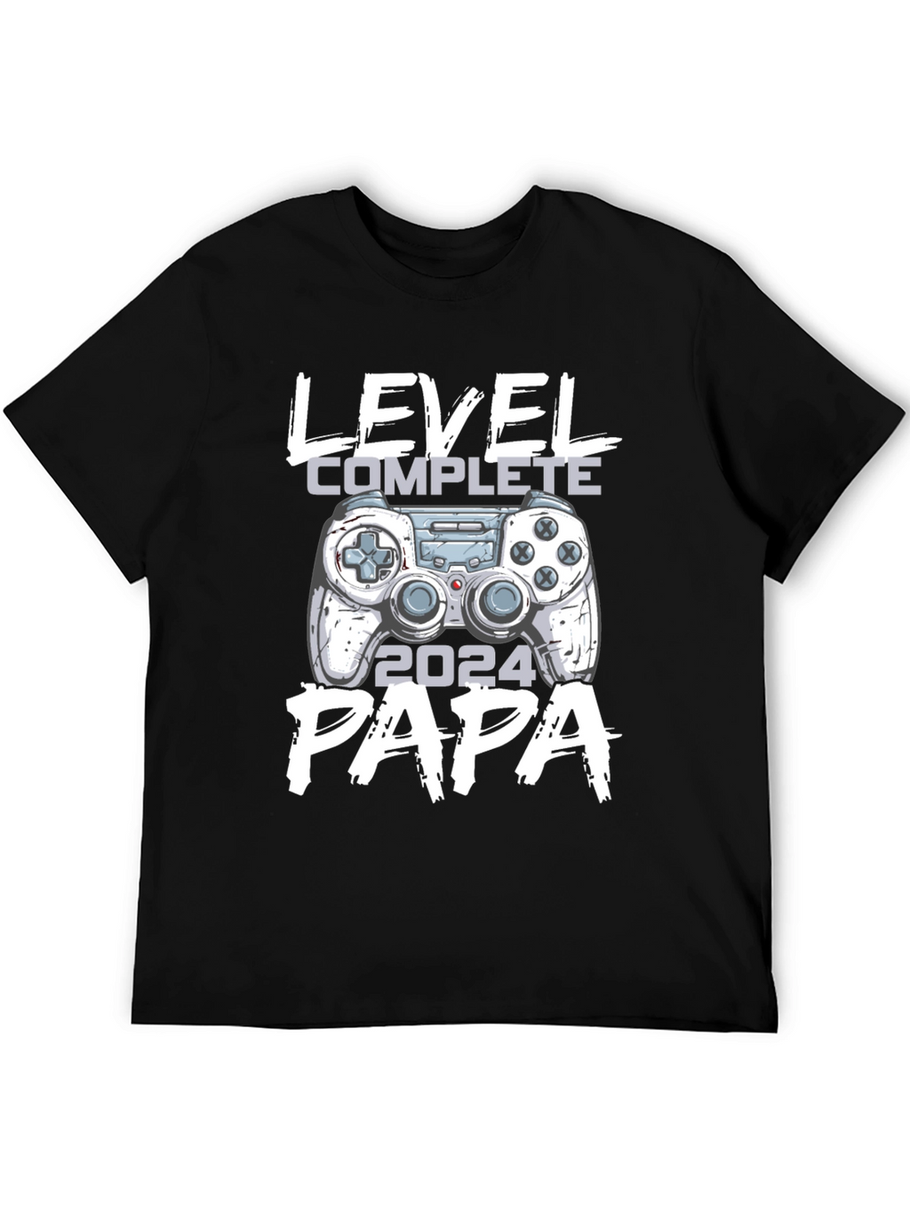 Level Complete Papa 2024 Gamer T-Shirt