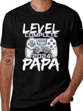 Level Complete Papa 2024 Gamer T-Shirt