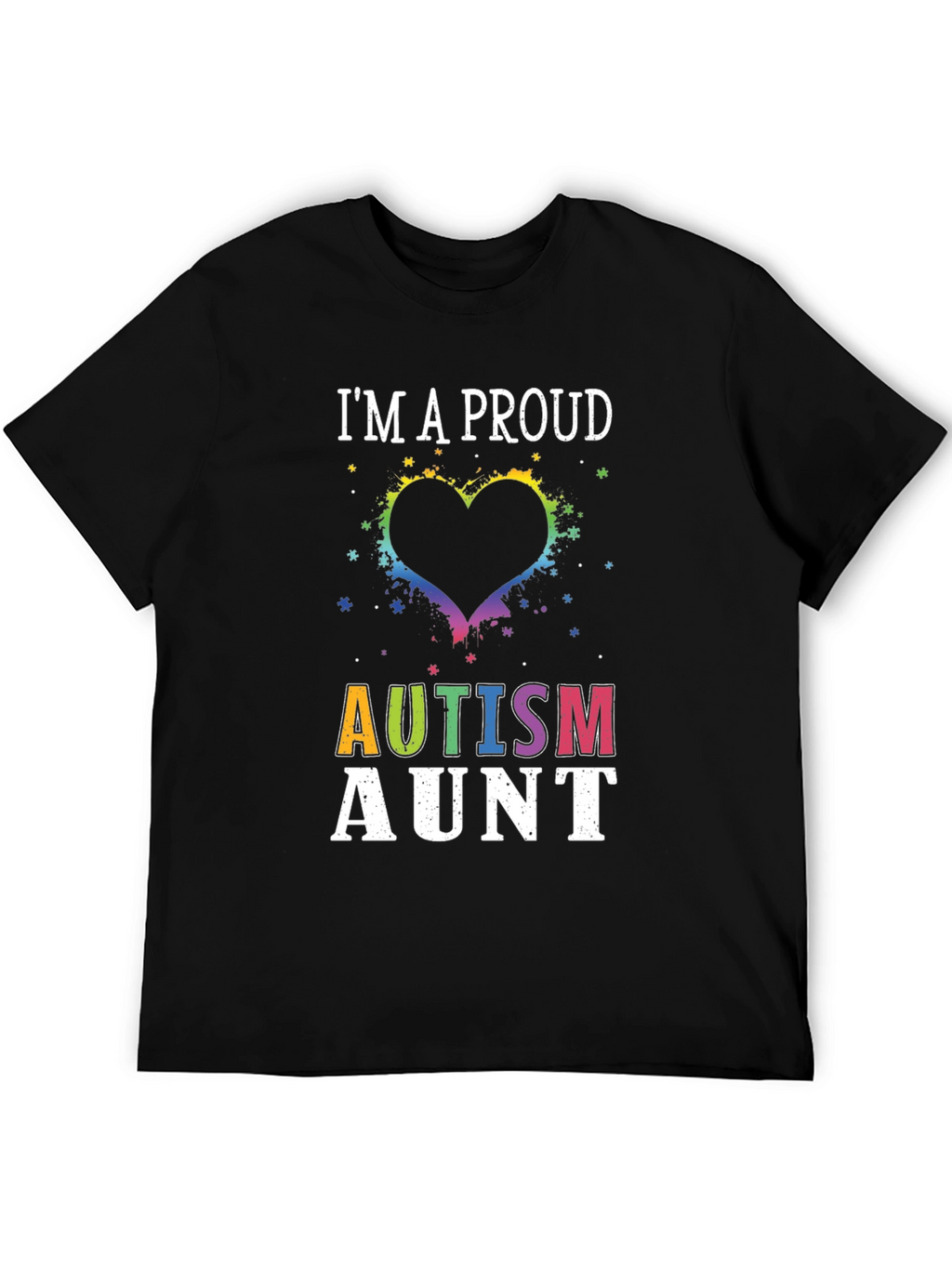 Proud Autism Aunt T-Shirt