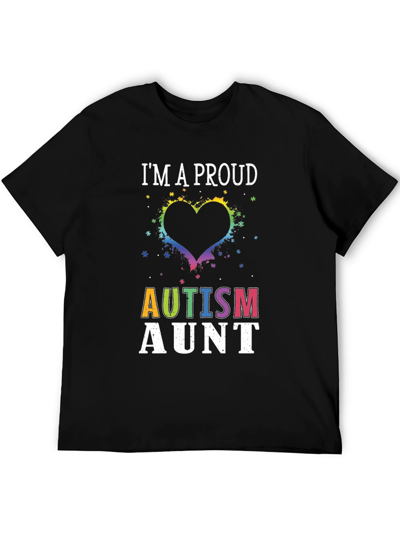 Proud Autism Aunt T-Shirt