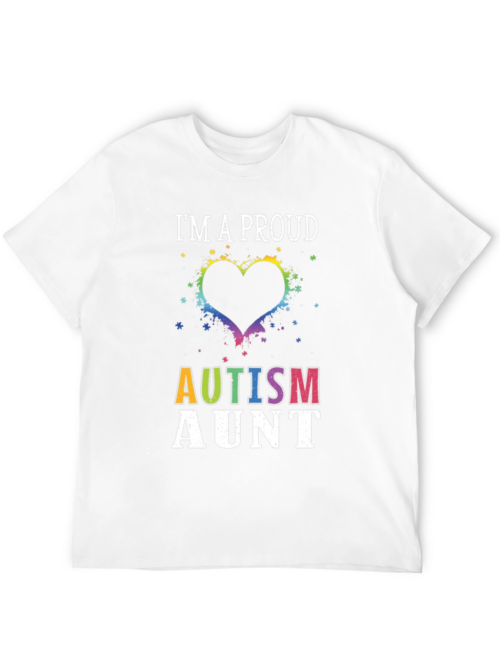 Proud Autism Aunt T-Shirt