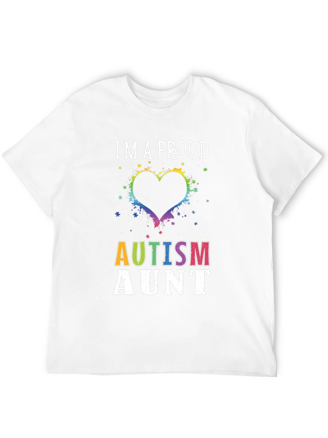 Proud Autism Aunt T-Shirt