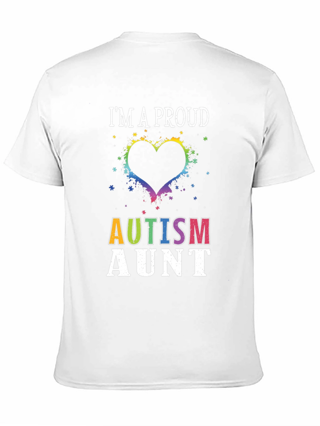 Proud Autism Aunt T-Shirt