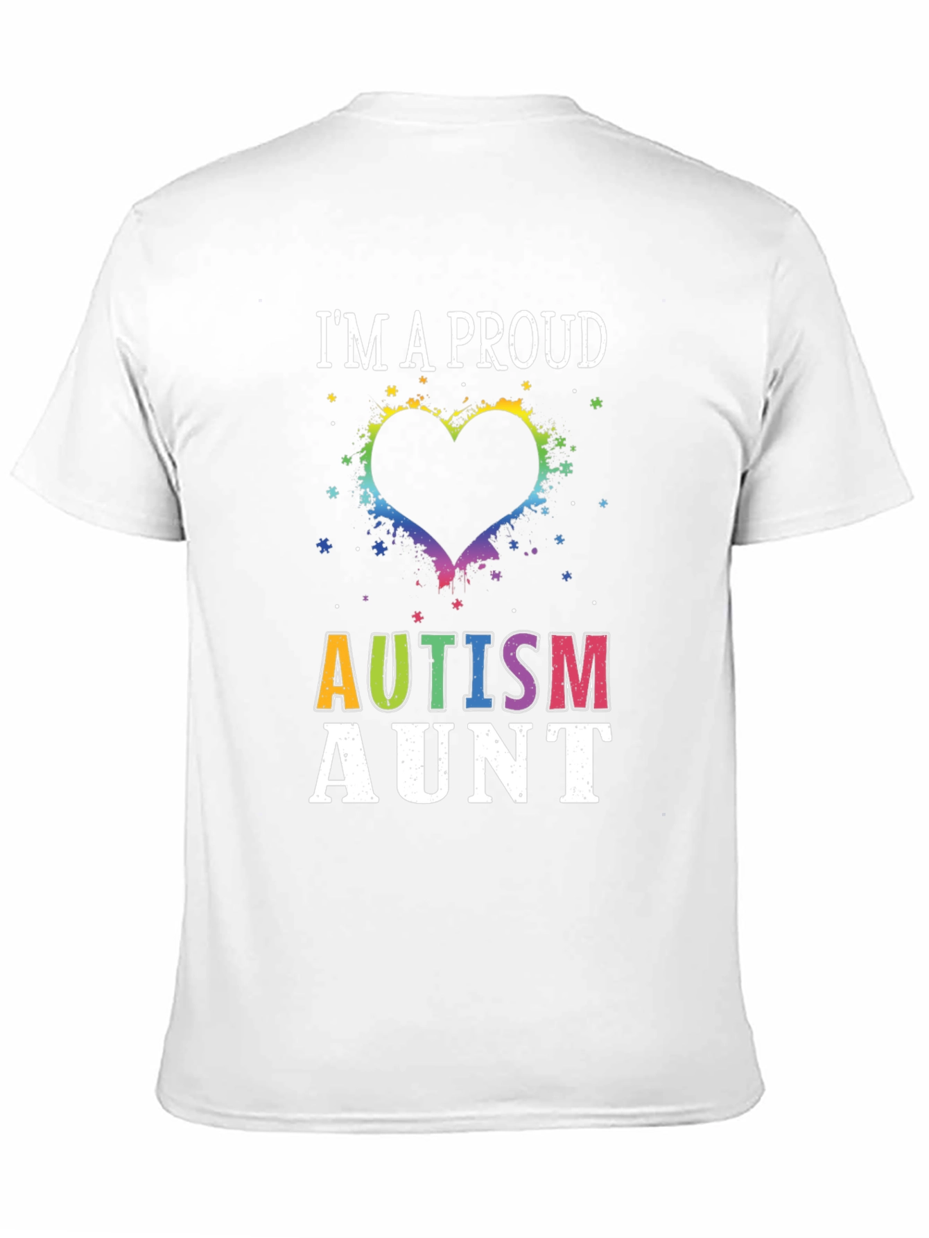 Proud Autism Aunt T-Shirt