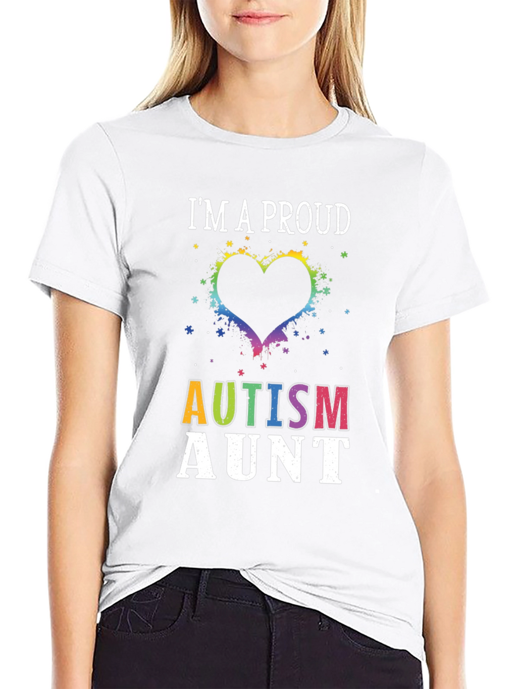 Proud Autism Aunt T-Shirt