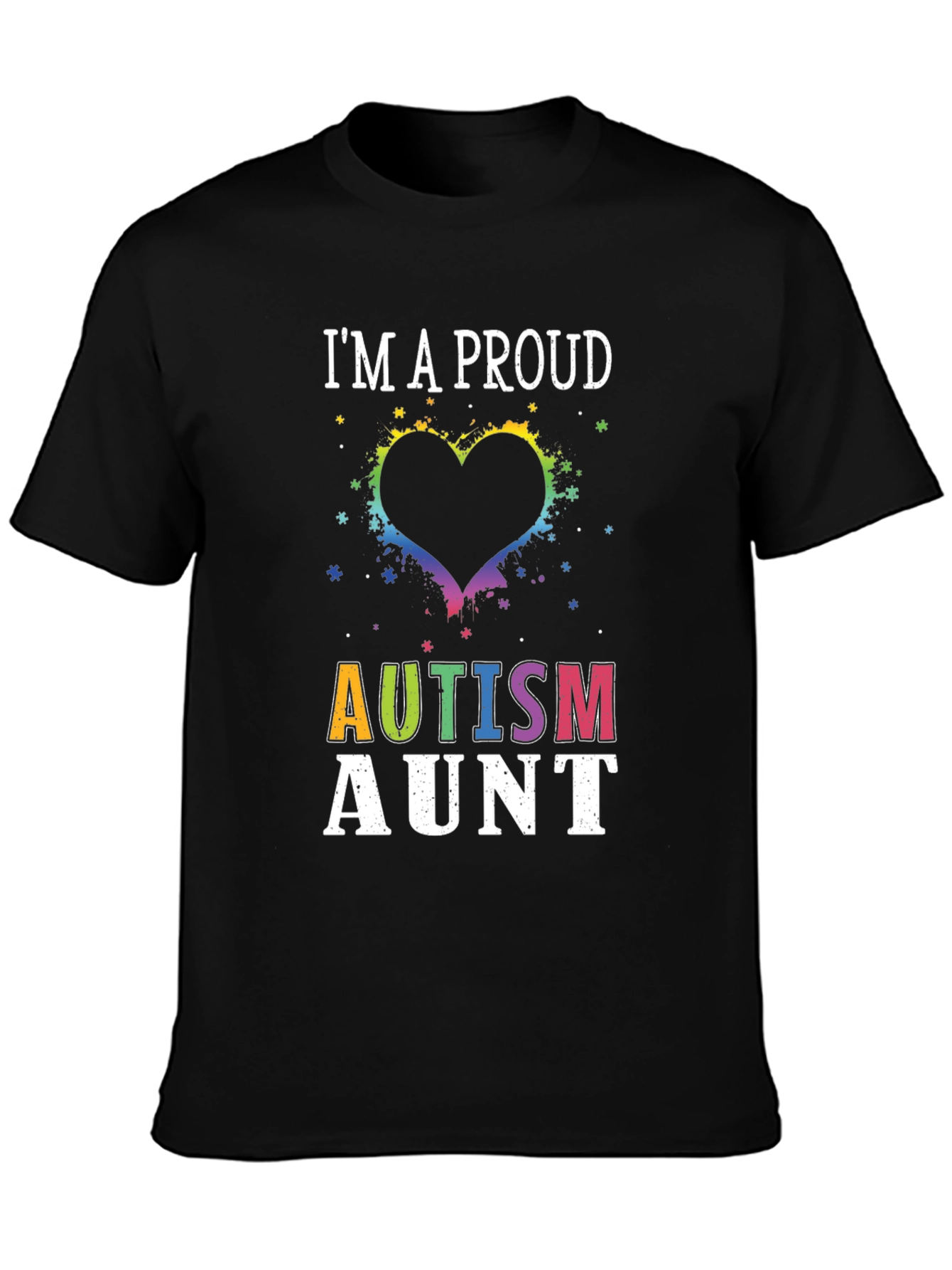 Proud Autism Aunt T-Shirt