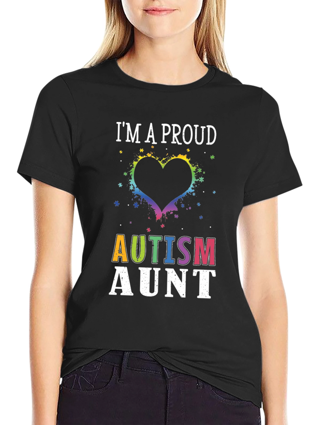 Proud Autism Aunt T-Shirt
