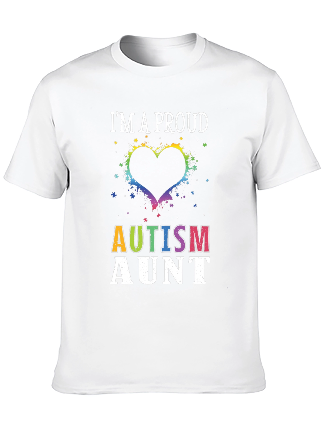 Proud Autism Aunt T-Shirt