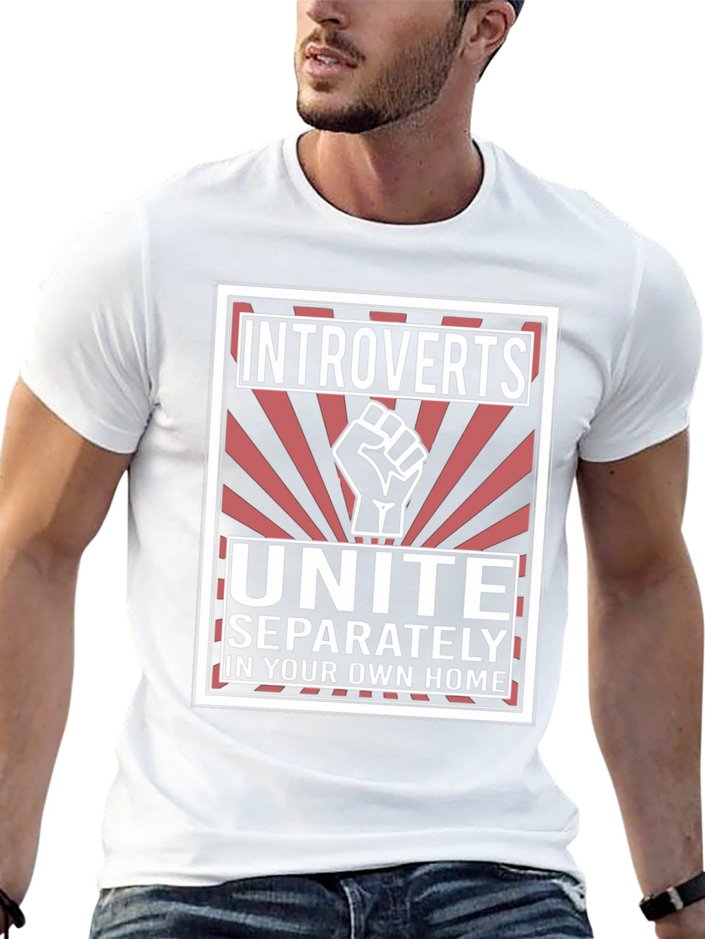 Introverts Unite T-Shirt - Separately At Home!