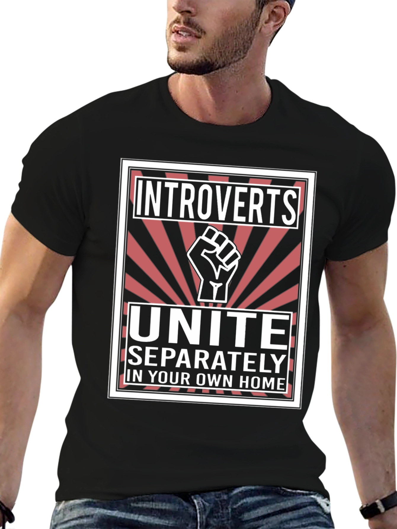 Introverts Unite T-Shirt - Separately At Home!
