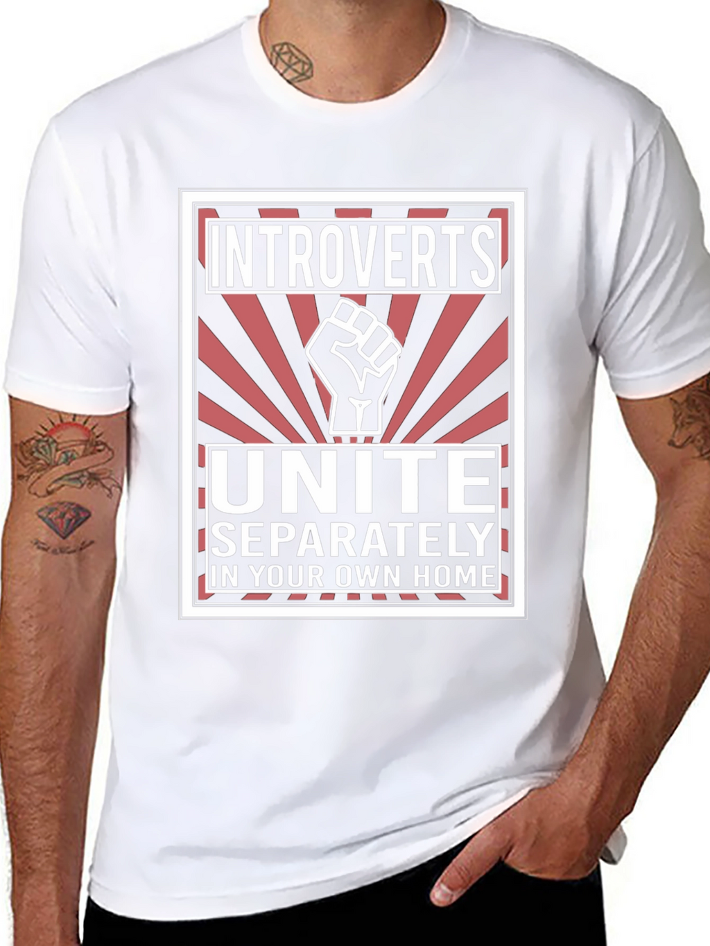 Introverts Unite T-Shirt - Separately At Home!