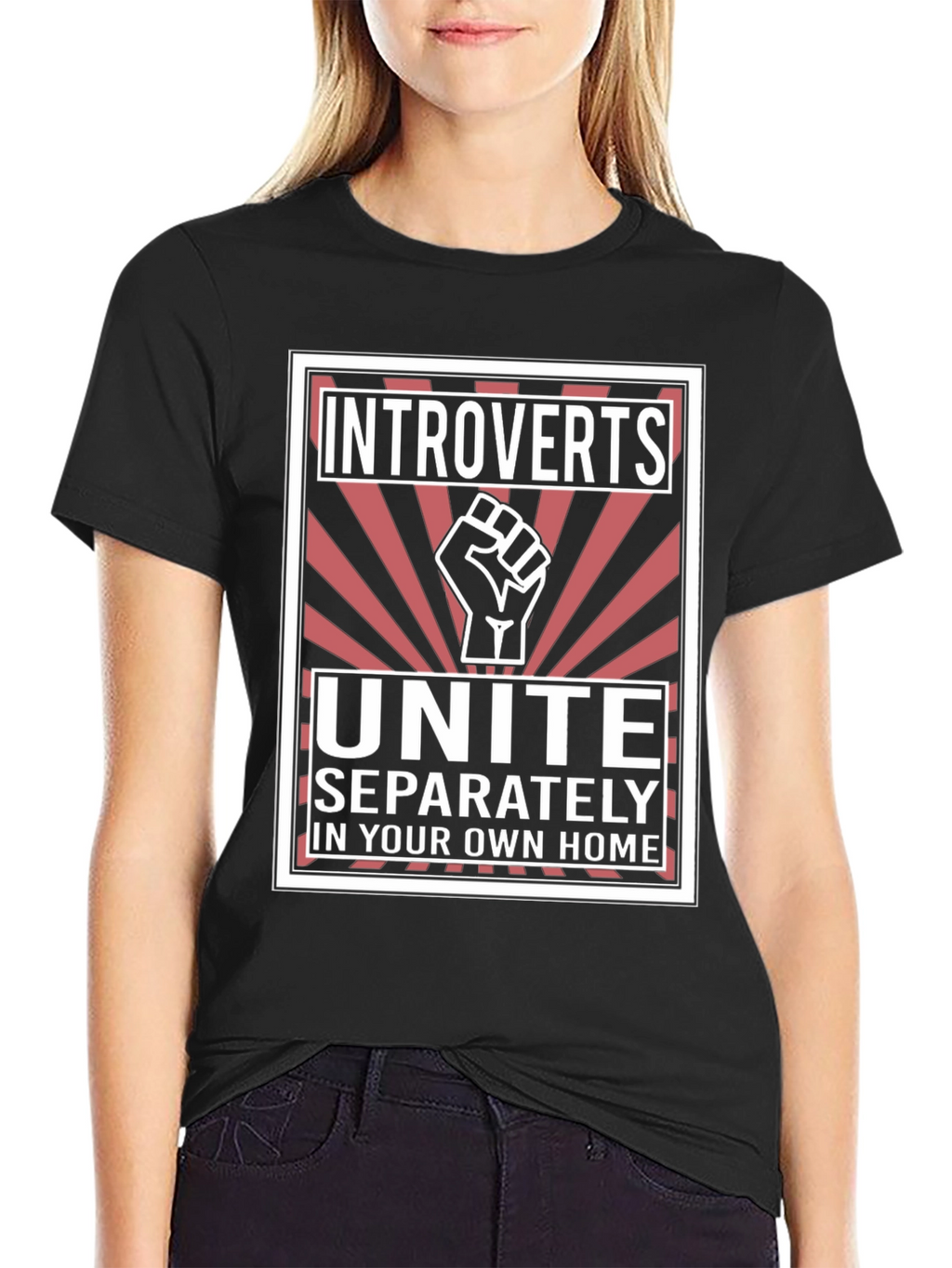 Introverts Unite T-Shirt - Separately At Home!