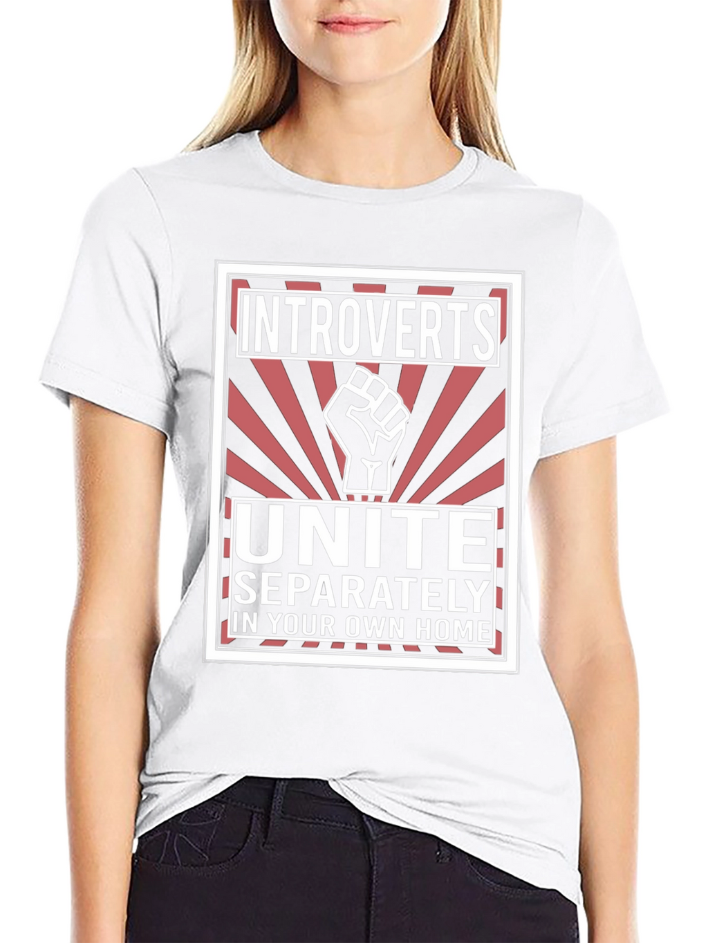 Introverts Unite T-Shirt - Separately At Home!