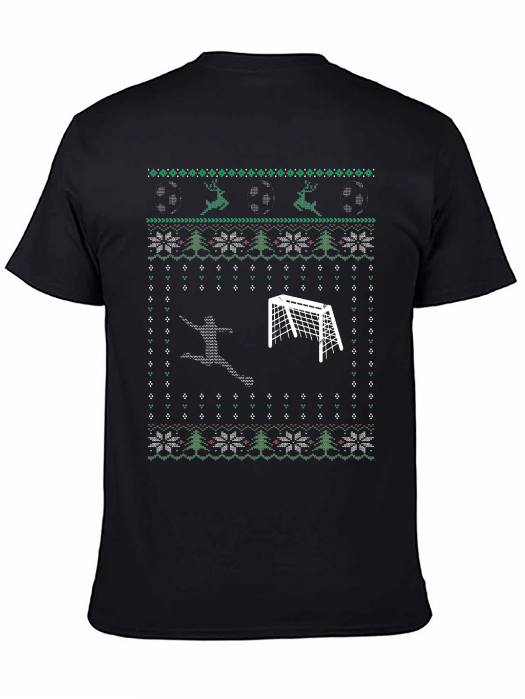 Soccer Ugly Christmas Sweater T-Shirt