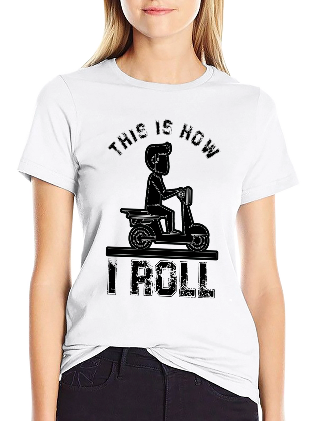This is How I Roll Scooter T-Shirt