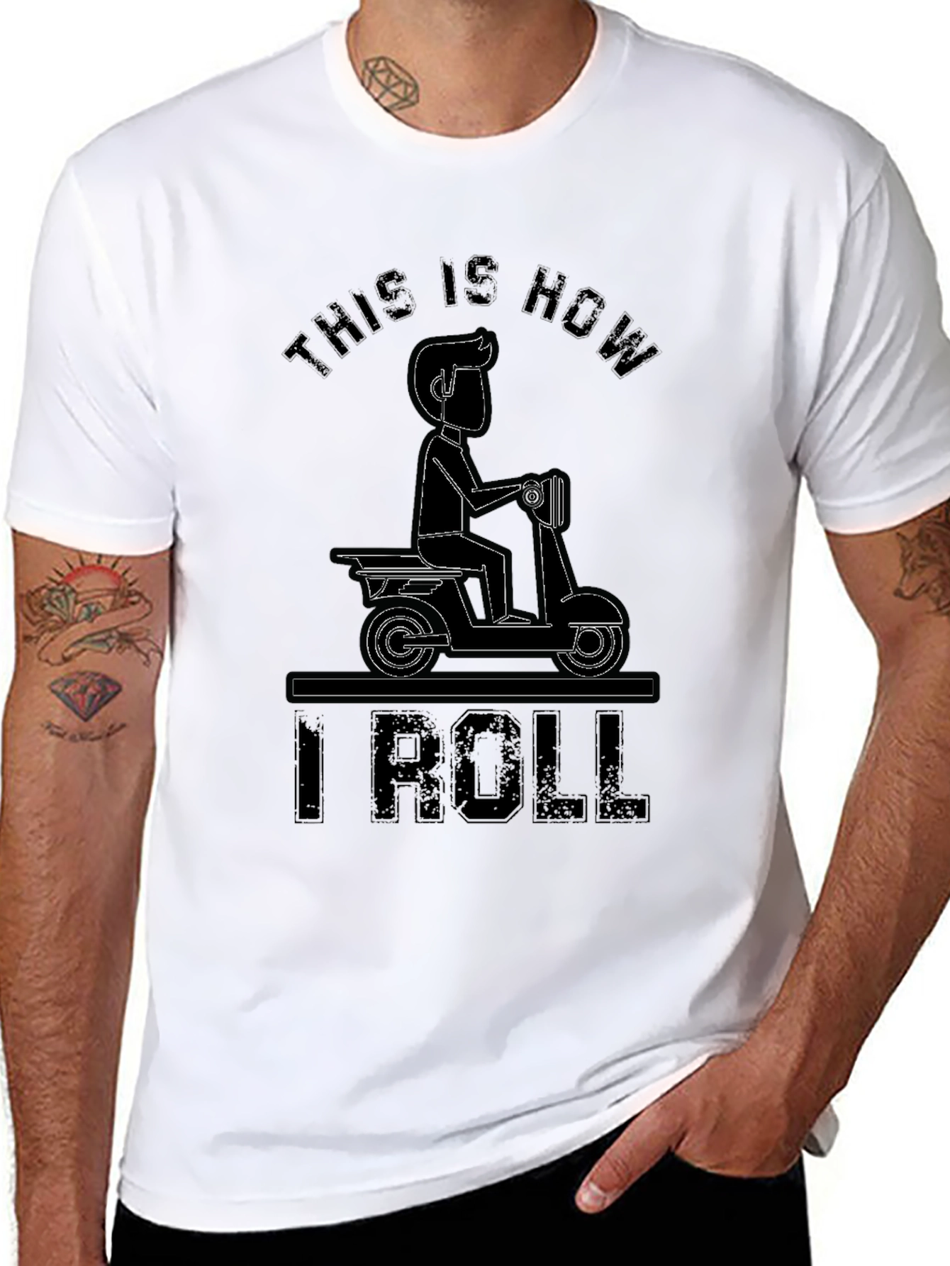 This is How I Roll Scooter T-Shirt