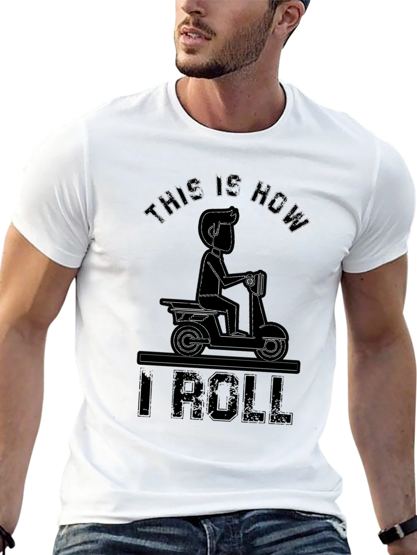 This is How I Roll Scooter T-Shirt