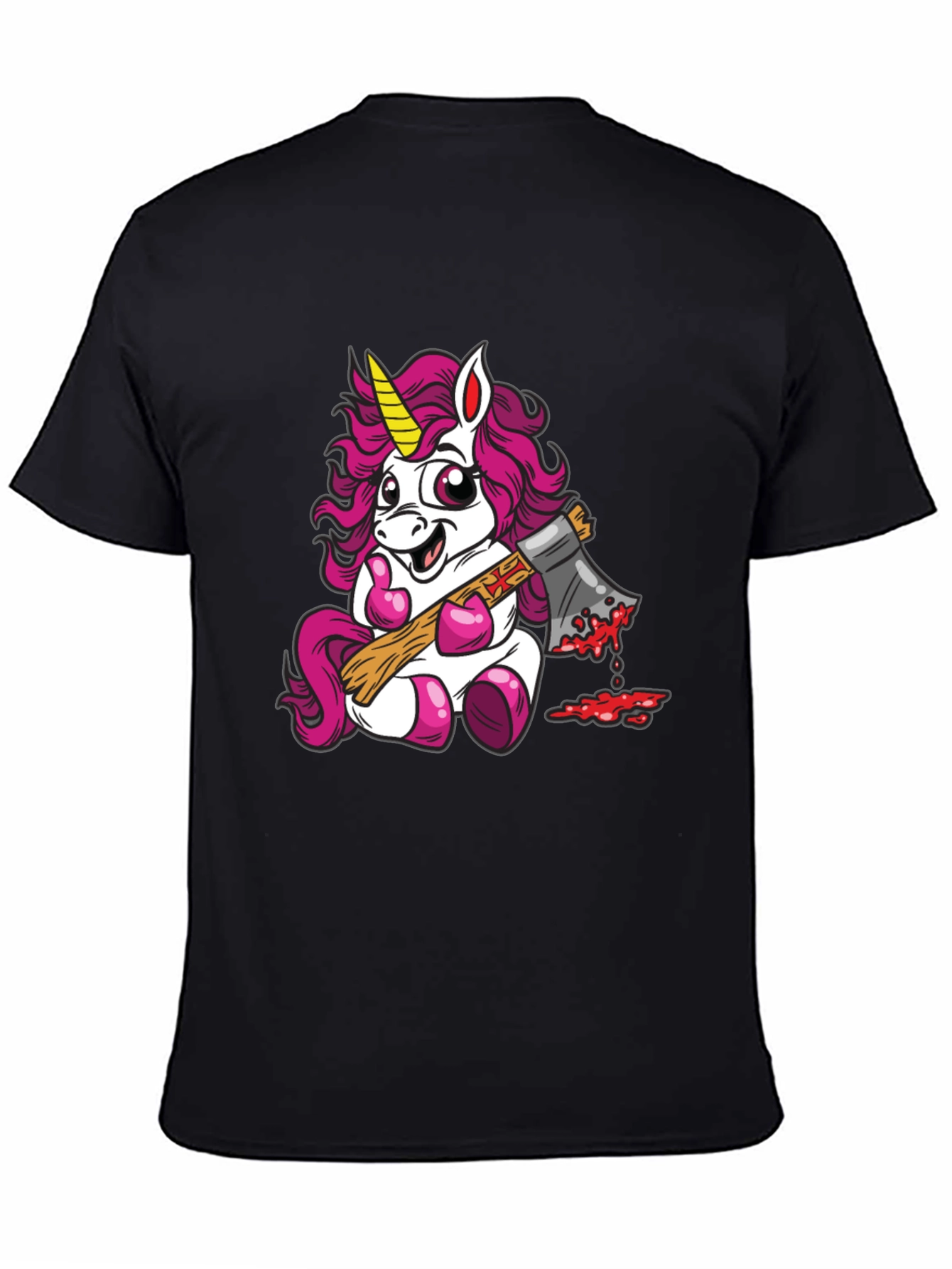 Killer Unicorn Graphic T-Shirt - Creepy Cute Tee