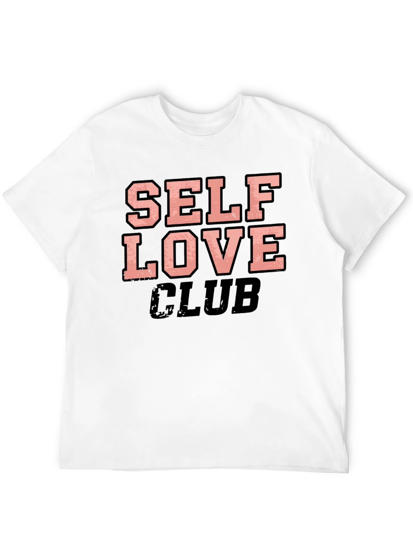 Self Love Club Black Graphic Tee