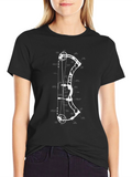 Archery Bow Diagram T-Shirt