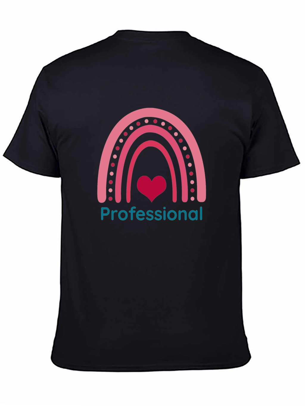 Professional Rainbow Heart Tee