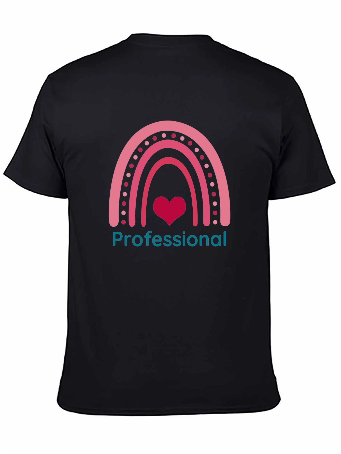 Professional Rainbow Heart Tee