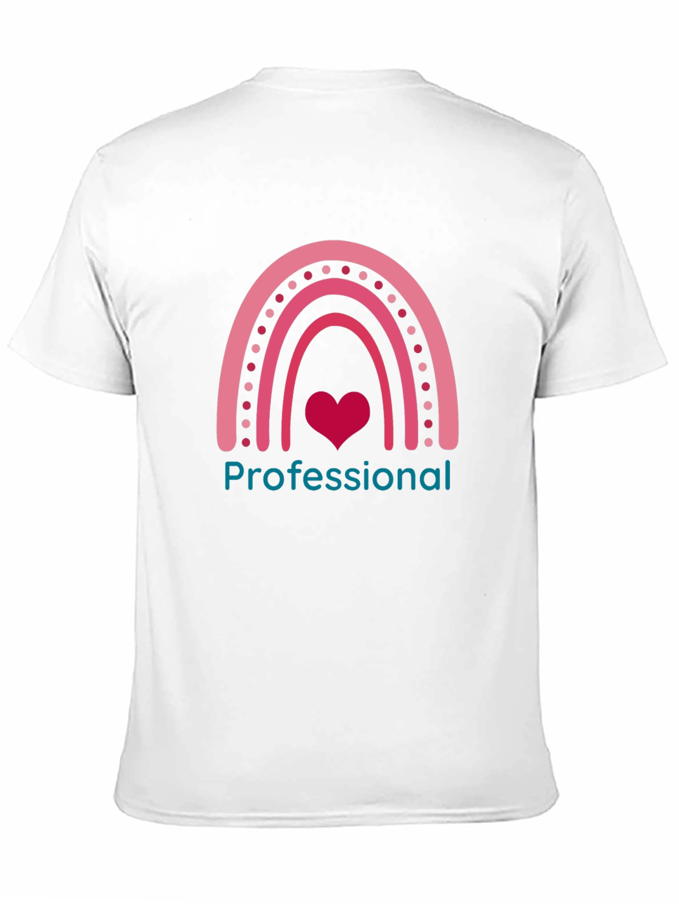 Professional Rainbow Heart Tee