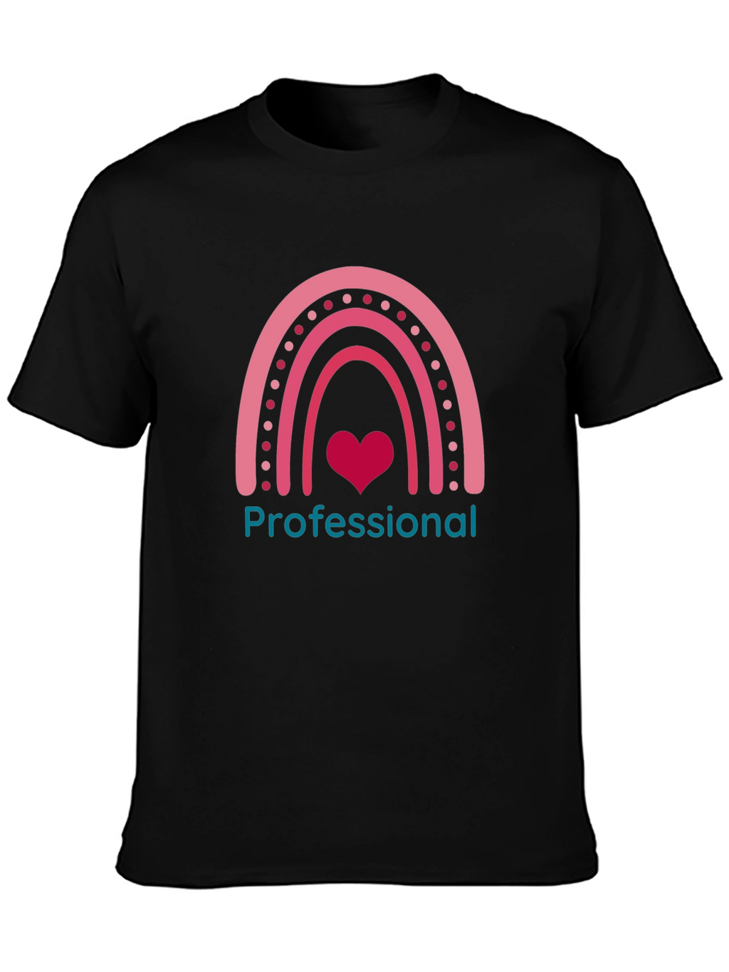 Professional Rainbow Heart Tee