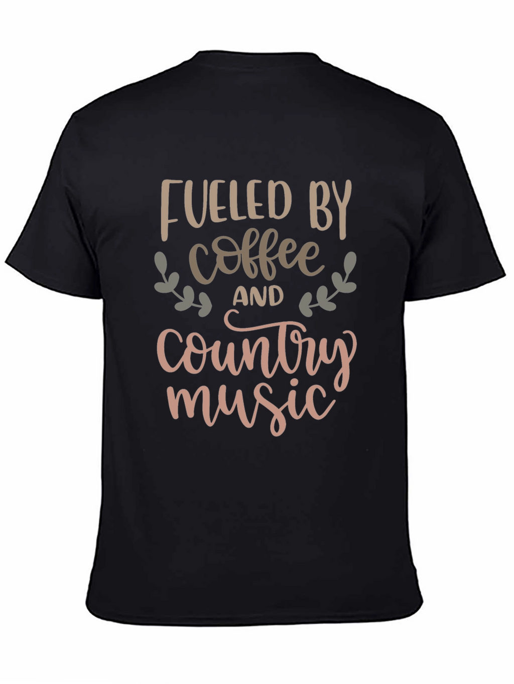 Fueled By Coffee And Country Music T-Shirt