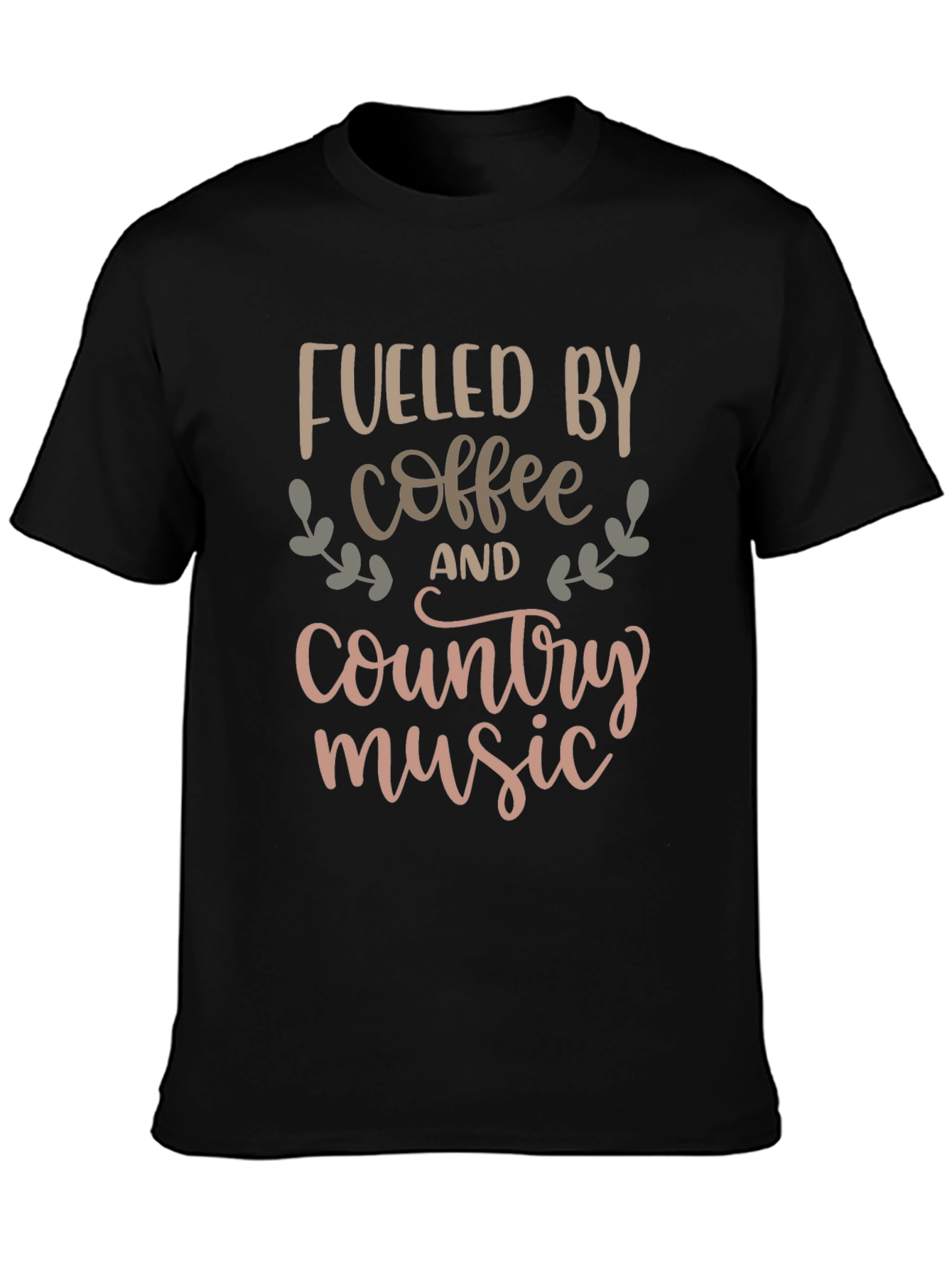 Fueled By Coffee And Country Music T-Shirt