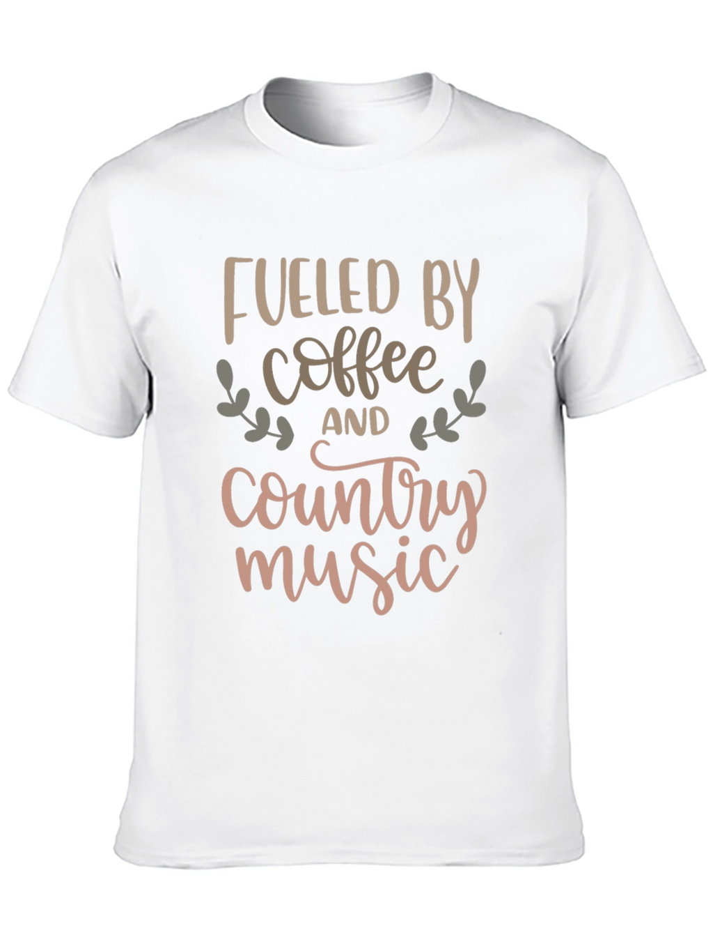 Fueled By Coffee And Country Music T-Shirt