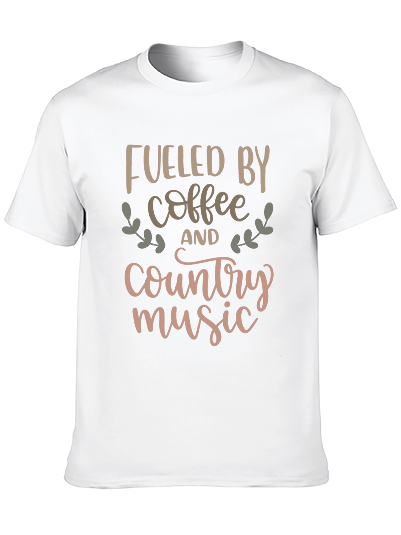 Fueled By Coffee And Country Music T-Shirt