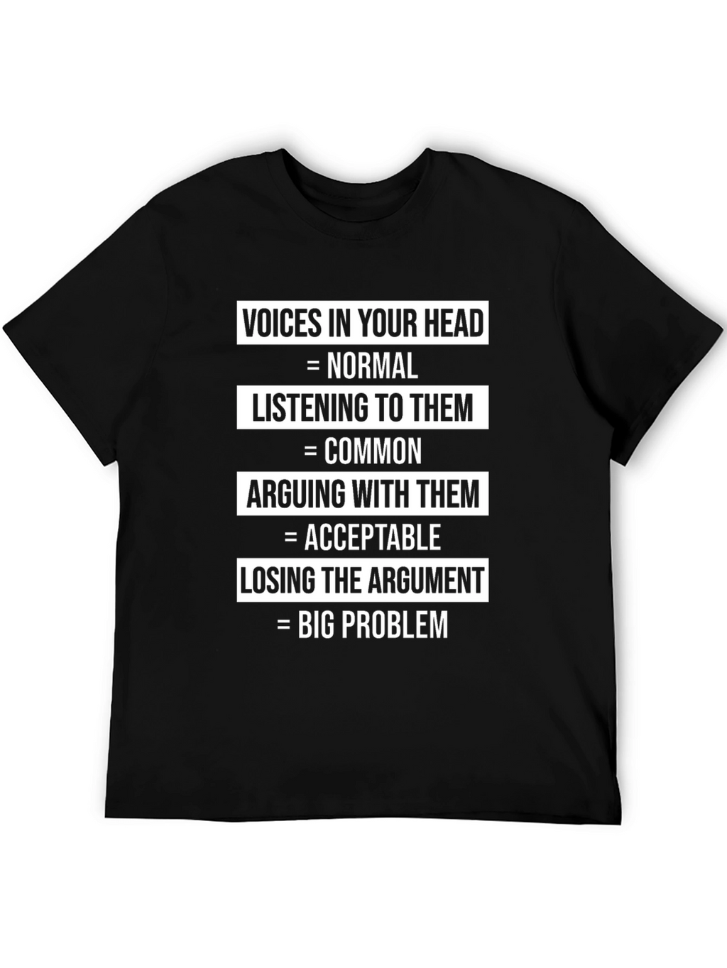 Voices In Your Head Funny Graphic T-Shirt
