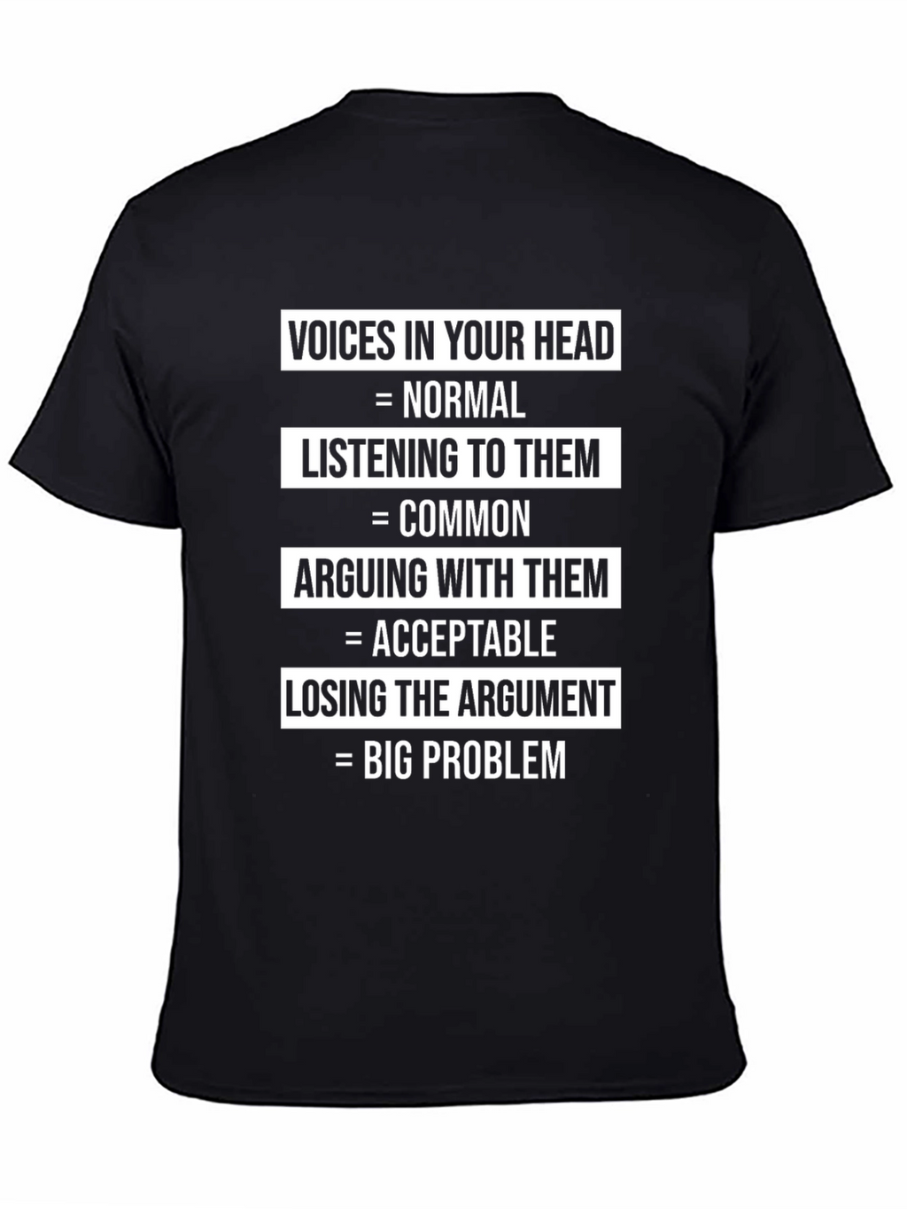 Voices In Your Head Funny Graphic T-Shirt