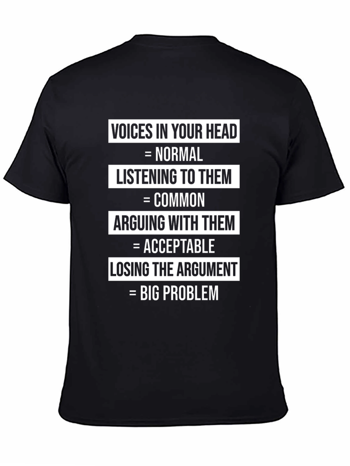 Voices In Your Head Funny Graphic T-Shirt
